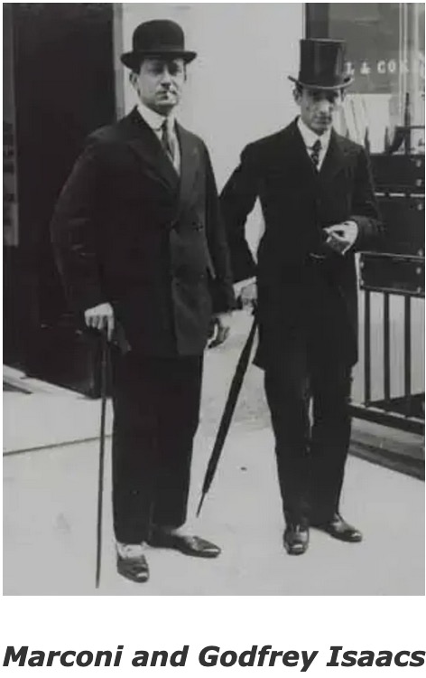 Marconi and Godfrey Isaacs