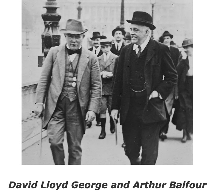 Lloyd-George with Balfour